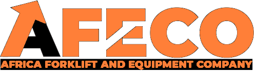 AFECO logo image. AFECO is a HELI forklift dealer and a spare parts and maintenance provider in Cameroon 